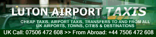 cranfield to luton airport taxi