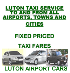 luton airport to london fixed taxi prices
