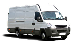 large van courier urgent parcel nextday van delivery low cost